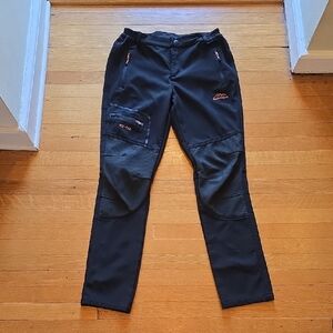 Outdoorsport, Black Fleece Lined Hiking Pants, VGUC, Women's S